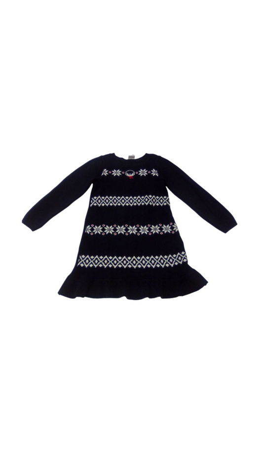 Dress:Blue/Penguin, Girl, Size: 4t