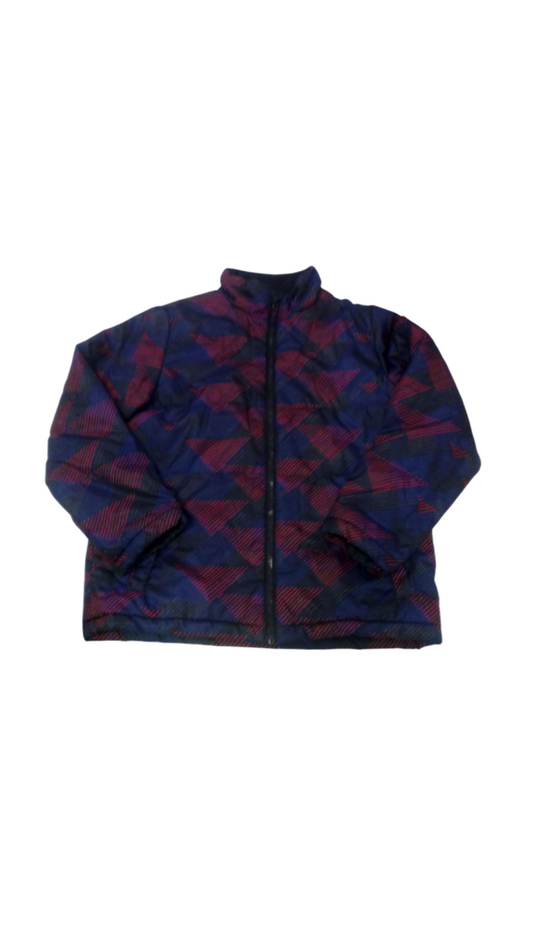 Jacket:Red/Blue Pattern, Boy, Size: 10/12