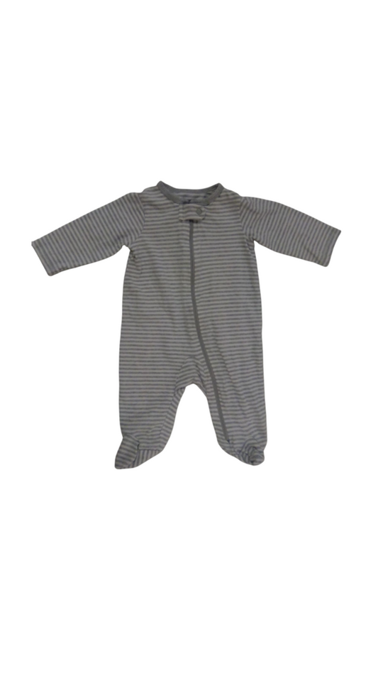 Sleeper: Gray Stripes, Boy, Size: 3m