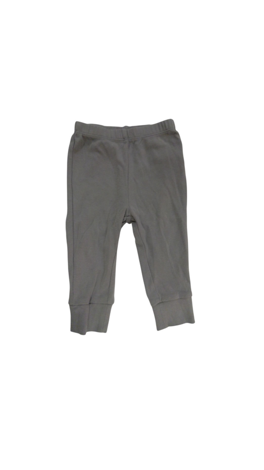 Pants: Gray, Girl, Size: 3/6m