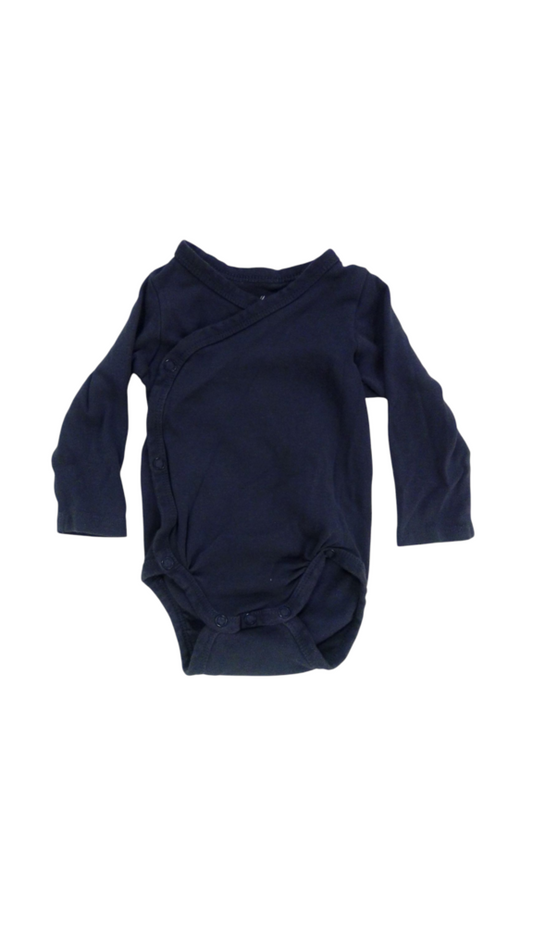 Onesie: Dark Blue, Boy, Size: 0/3m