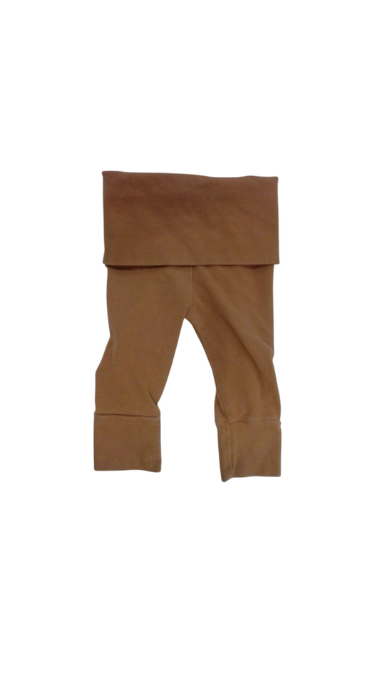 Leggings: Orange, Girl, Size: 0/6