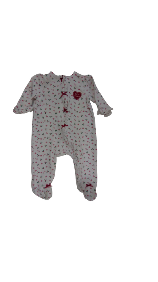 Onesie: My 1st Christmas, Girl, Size: 6m
