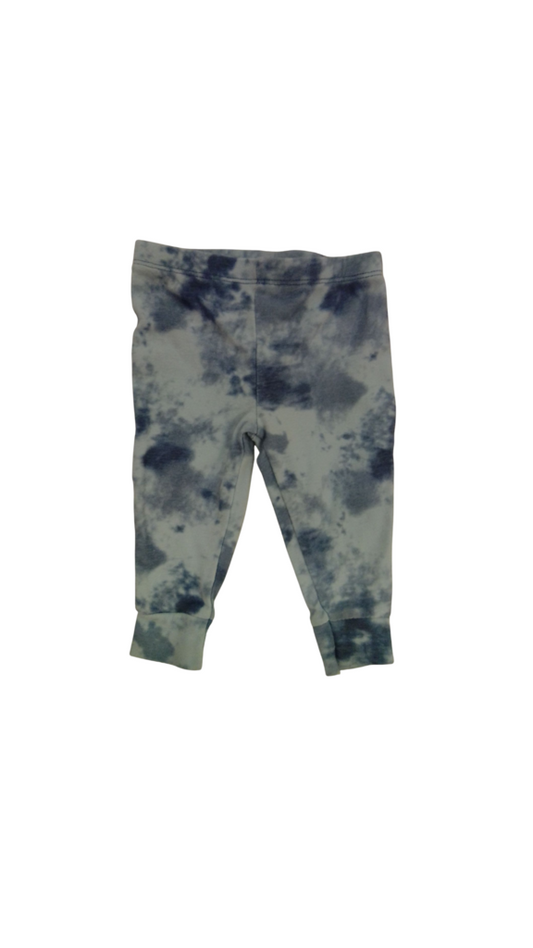 Leggins: Blue Tie Dye, Boy, Size: 6/12m