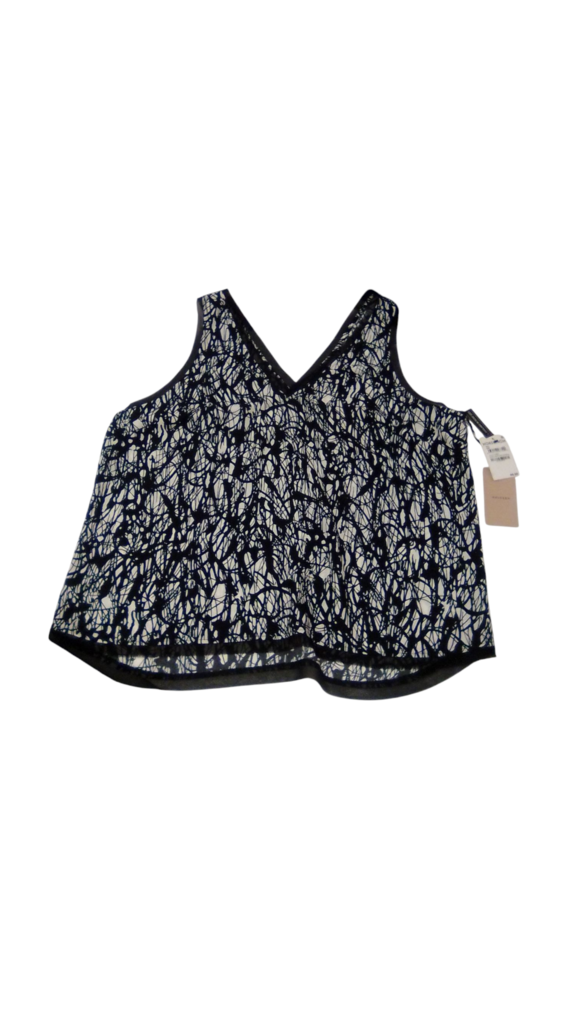 Tank: White/Black, Womens, Size: XXL
