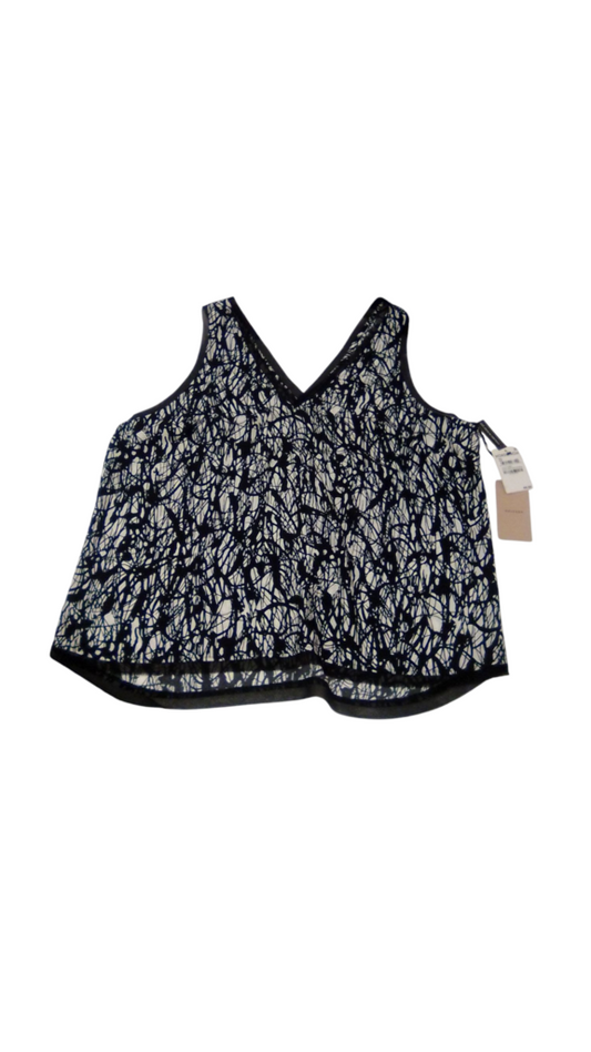 Tank: White/Black, Womens, Size: XXL
