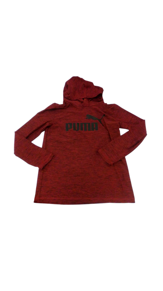 Long Sleeve Shirt: Red, Boy, Size: 10/12