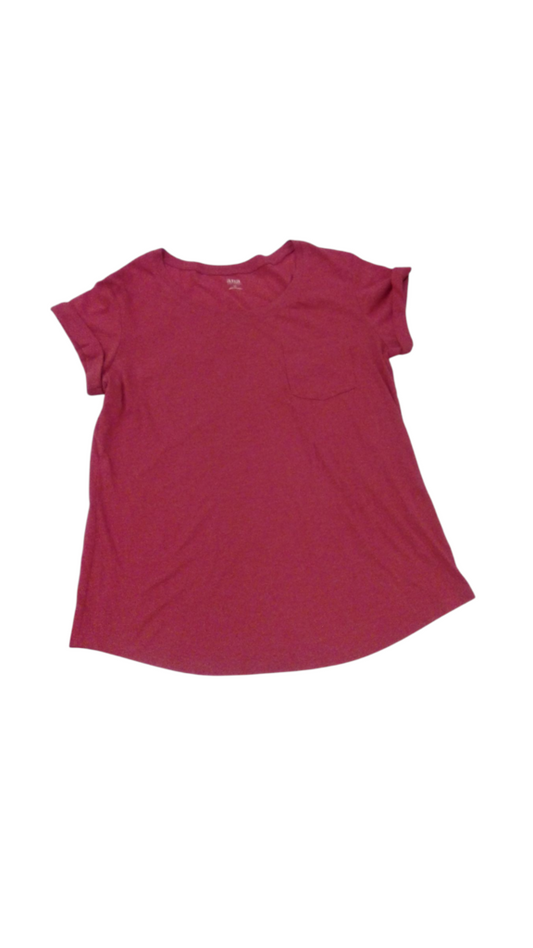 Shirt: Salmon T-shirt, Womens, Size: M
