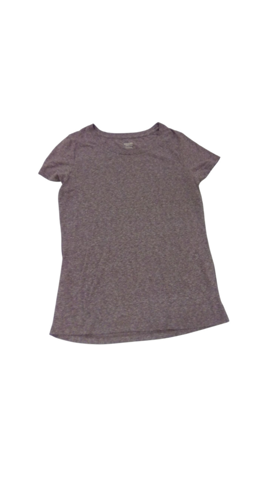 Shirt: Heather Purple, Womens, Size: L