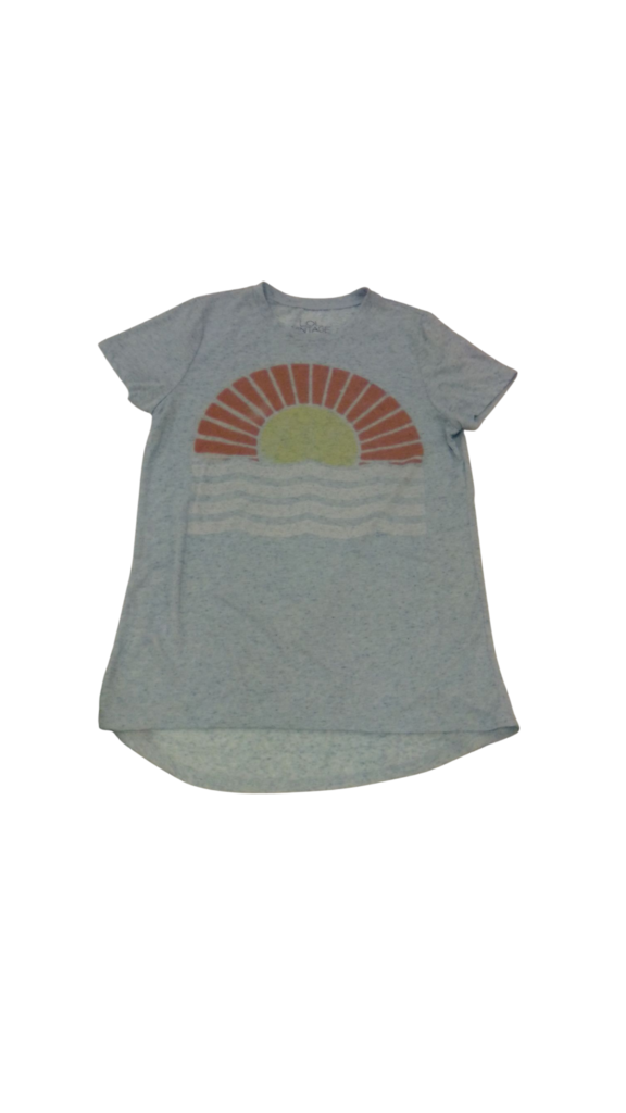 Shirt: Blue Sunrise, Womens, Size: L