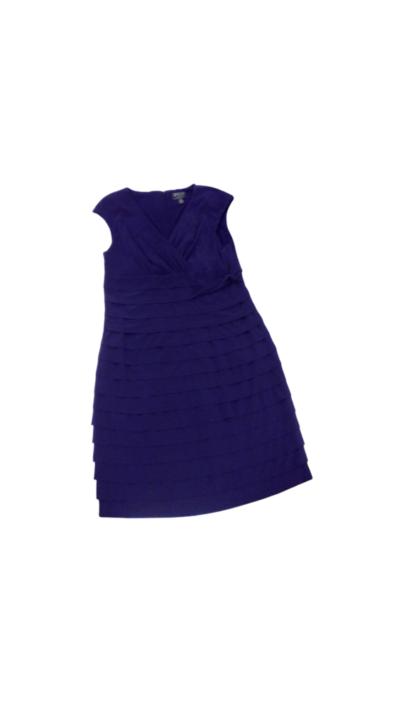 Dress: Purple, Womens, Size: L
