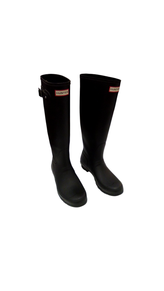 Boots: Black Rain, Womens, Size: 8