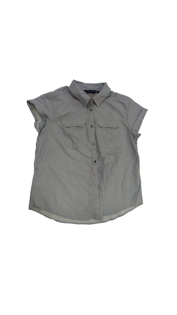 Shirt: Blue Stripes NWT, Womens, Size: L