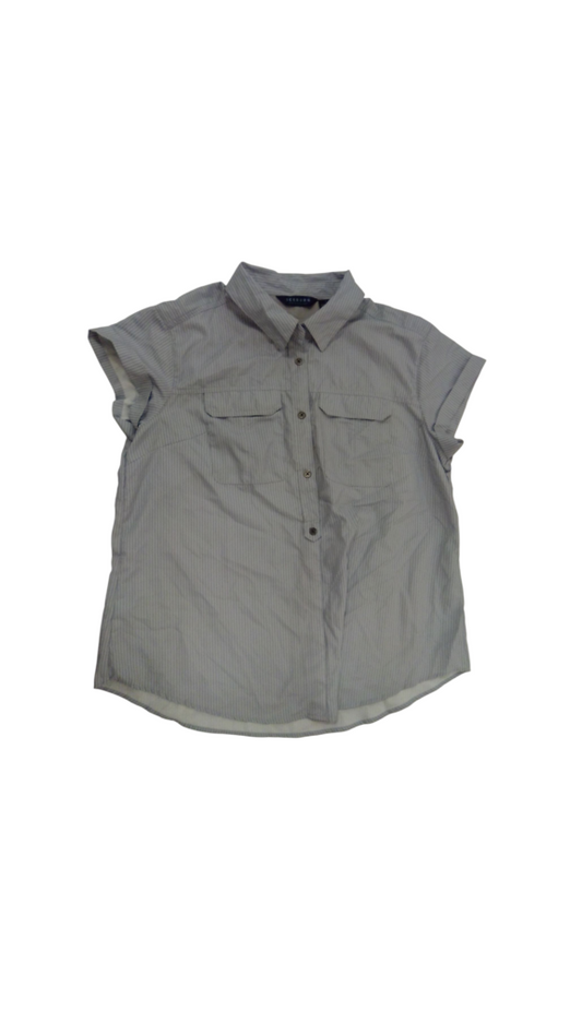 Shirt: Blue Stripes NWT, Womens, Size: L