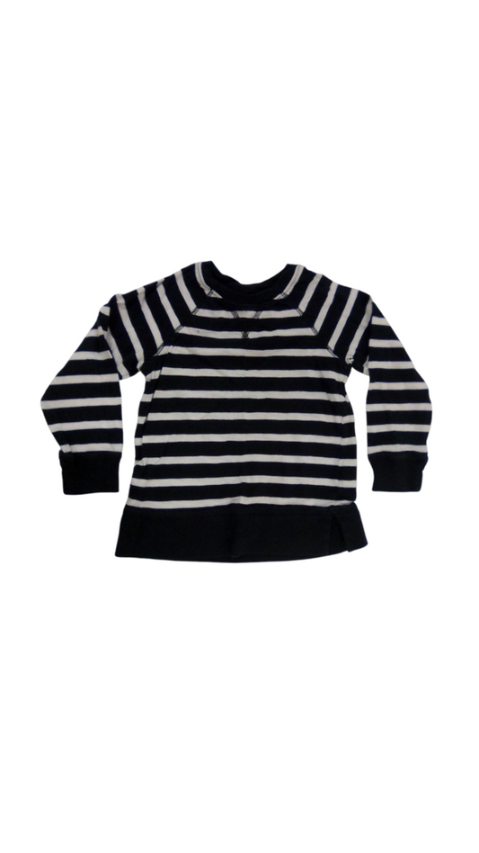 Shirt: B&W Stripes, Girl, Size: 3t