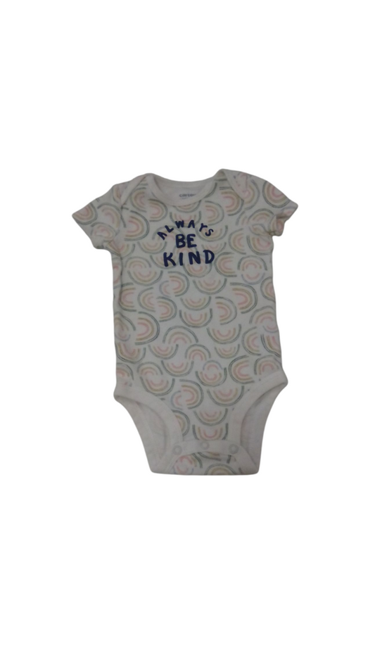 Onesie: Always Be Kind, Girl, Size: 6m