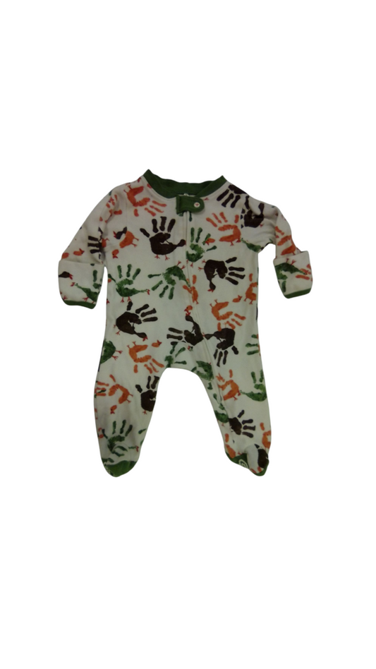 Sleeper: Hand Turkey, Boy, Size: NB