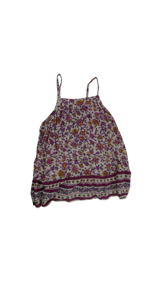 Tank Top: Purple/Yellow, Womens, Size: S
