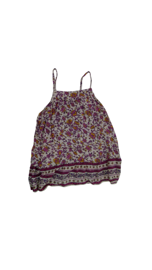 Tank Top: Purple/Yellow, Womens, Size: S
