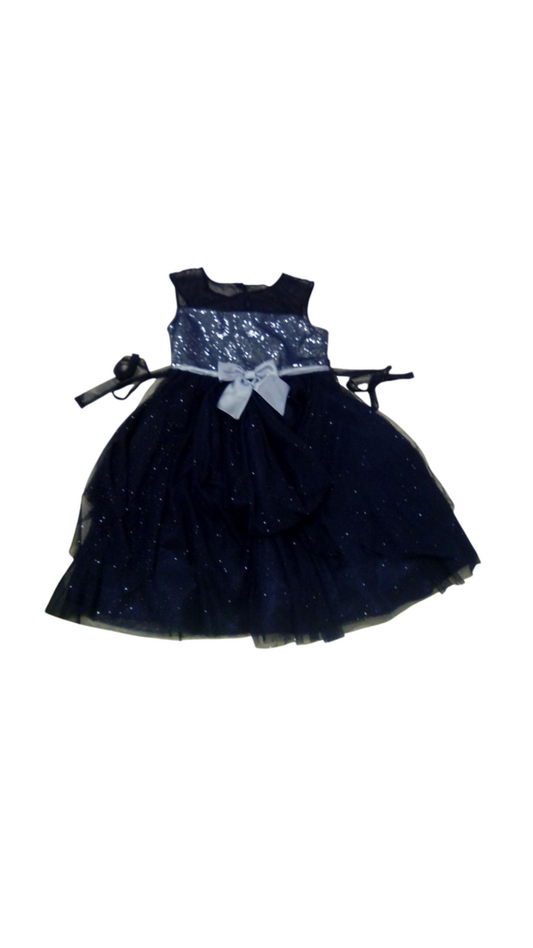 Dress: Blue, Girl, Size: 10