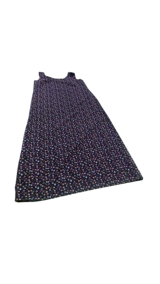 Dress: Purple Flowers, Womens, Size: S