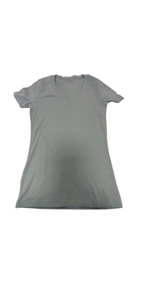 Shirt: Light Blue, Womens, Size: M