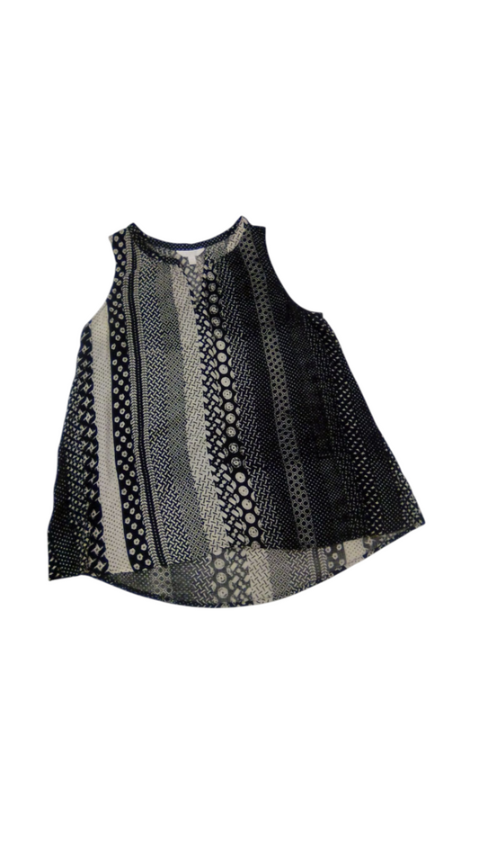 Tank:Navy/ Pattern, Womens, Size: M
