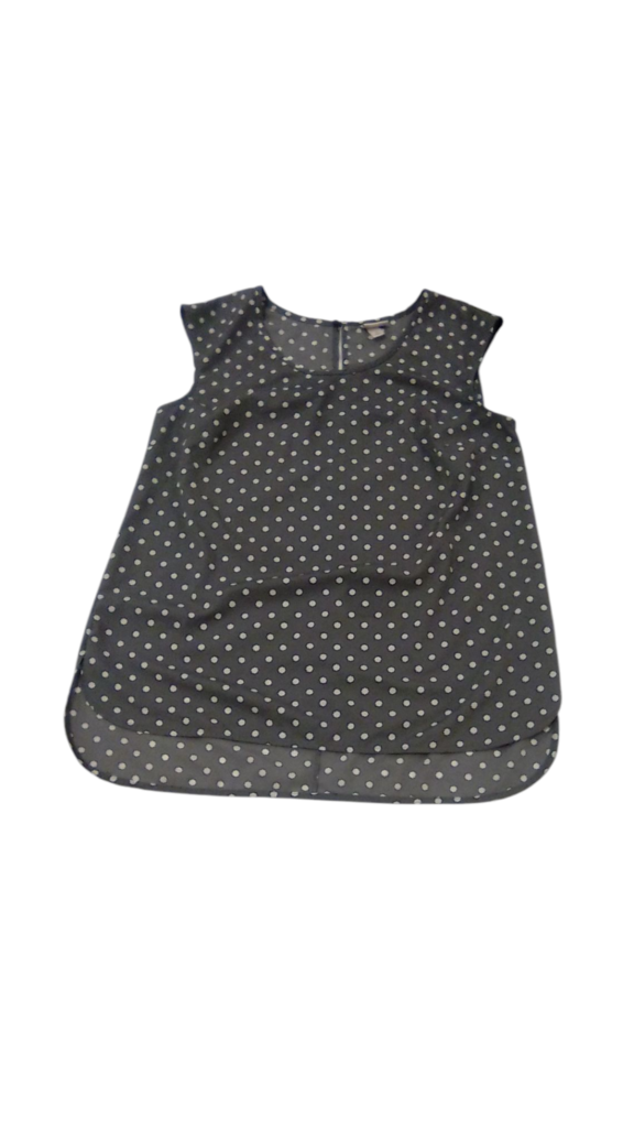 Shirt: Gray Sleeveless, Womens, Size: M