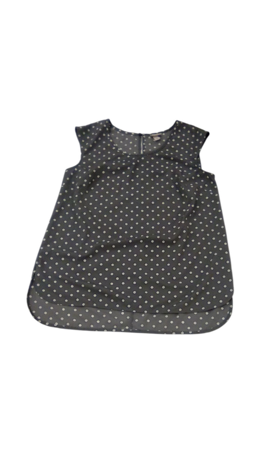 Shirt: Gray Sleeveless, Womens, Size: M