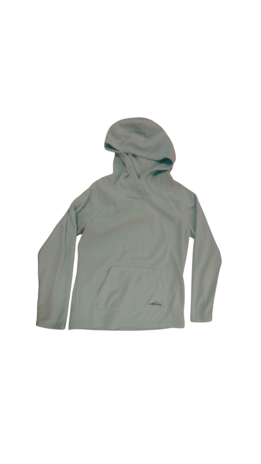 Hoddie: Mint Blue Fleece, Womens, Size: M