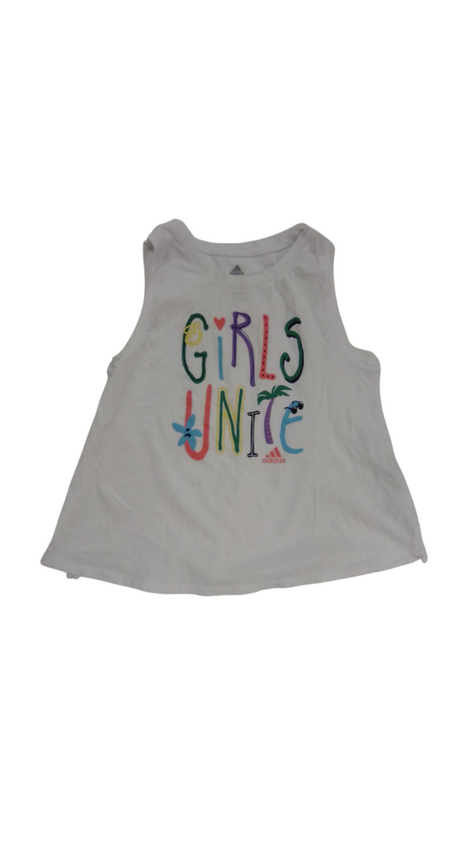 Tank Top: Girls Unite, Girl, Size: 7
