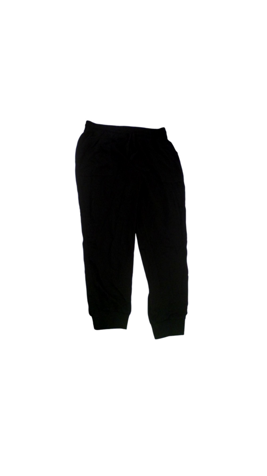 Leggings: Black Velvet, Womens, Size: L