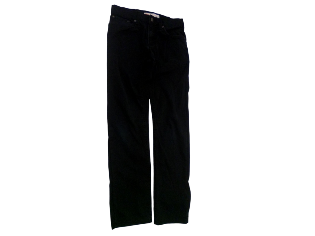 Pants: Black, Boy, Size: 16