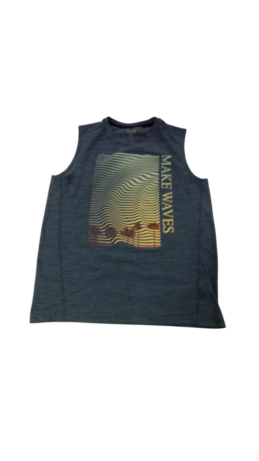 Tank: Blue, Boy, Size: 10/12