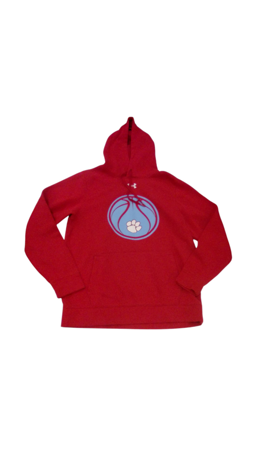 Sweater: Red W/Basketball, Boy, Size: 14/16