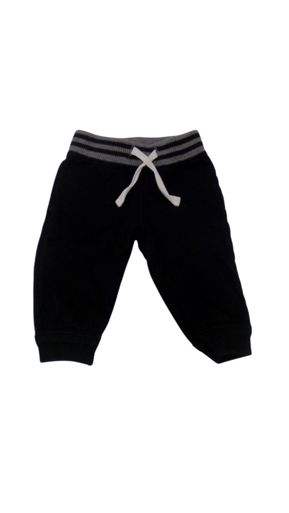 Pants: Black, Boy, Size: 6m