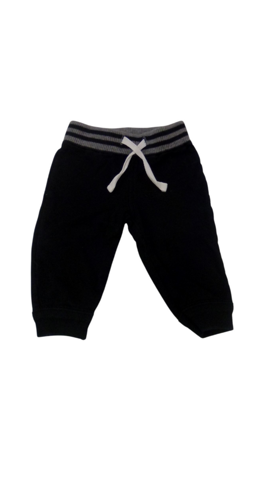 Pants: Black, Boy, Size: 6m