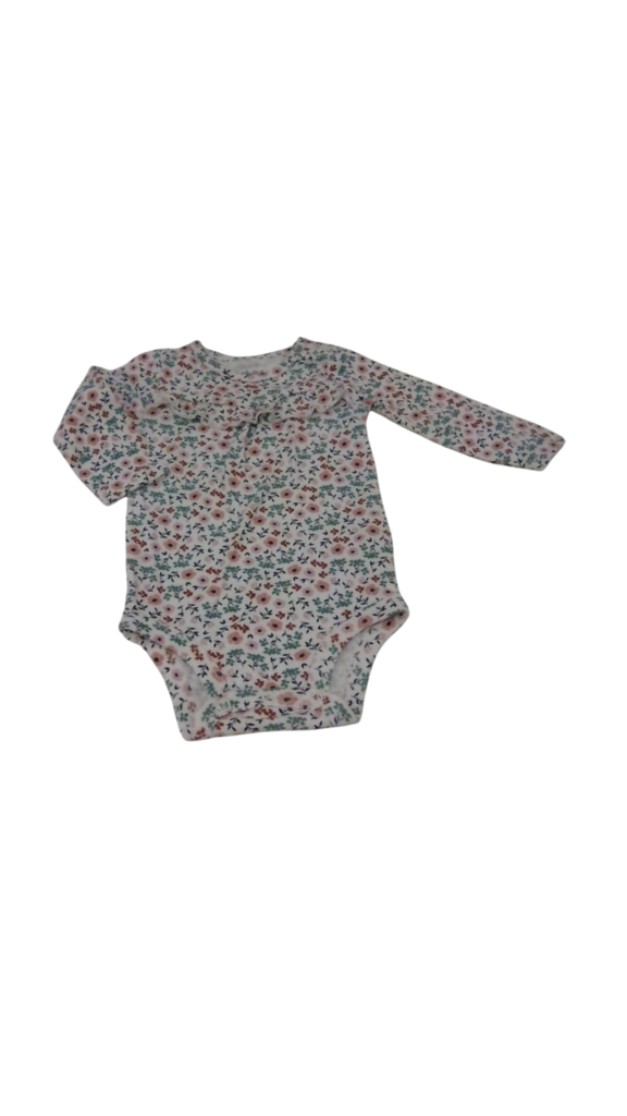 Sleeper: Flowers, Girl, Size: 3/6m