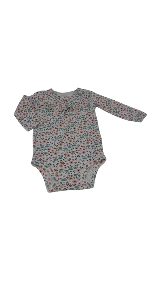 Sleeper: Flowers, Girl, Size: 3/6m