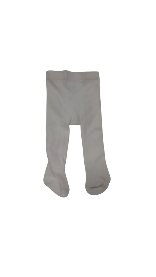 White Tights, Girl, Size: 6m