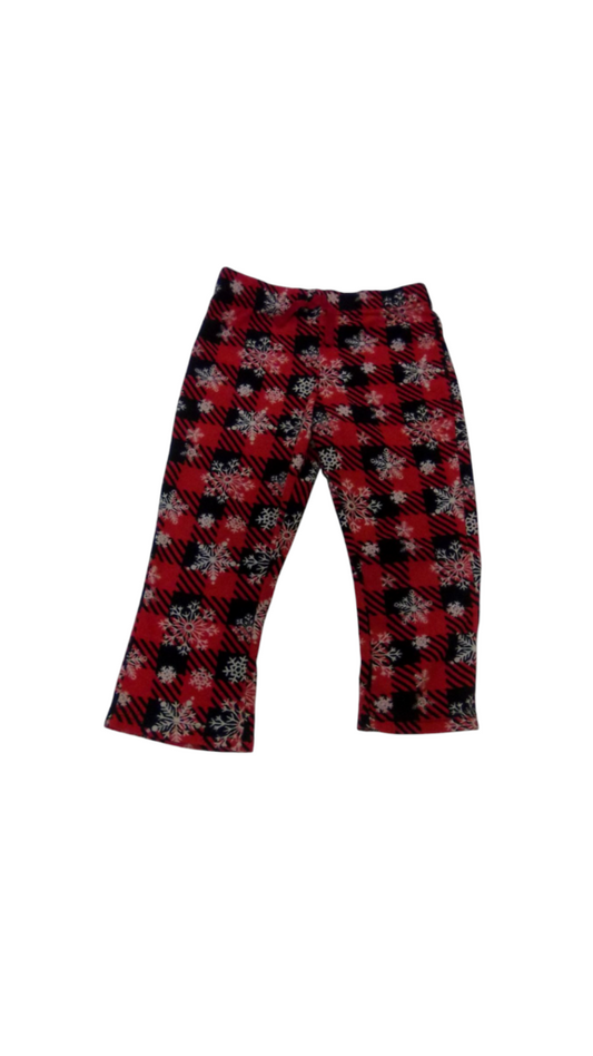 Sleeper: Red Fleece Pants, Kids, Size: 5/6