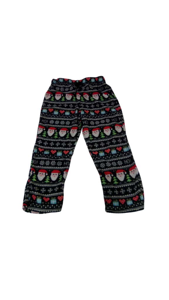 Sleeper: Santa Fleece Pan, Kids, Size: 5/6