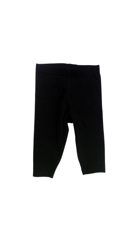Leggings: Black, Girl, Size: 6m