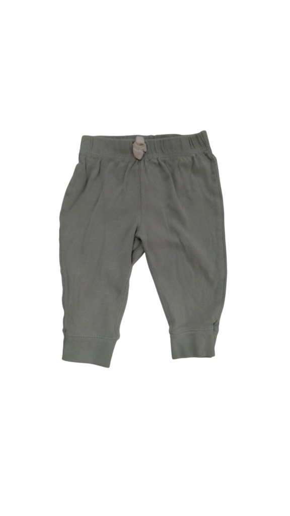 Pants: Sage Green, Boy, Size: 6m