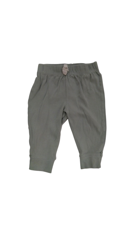 Pants: Sage Green, Boy, Size: 6m