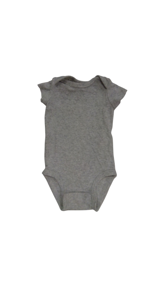 Onesie: Gray, Boy, Size: 3m
