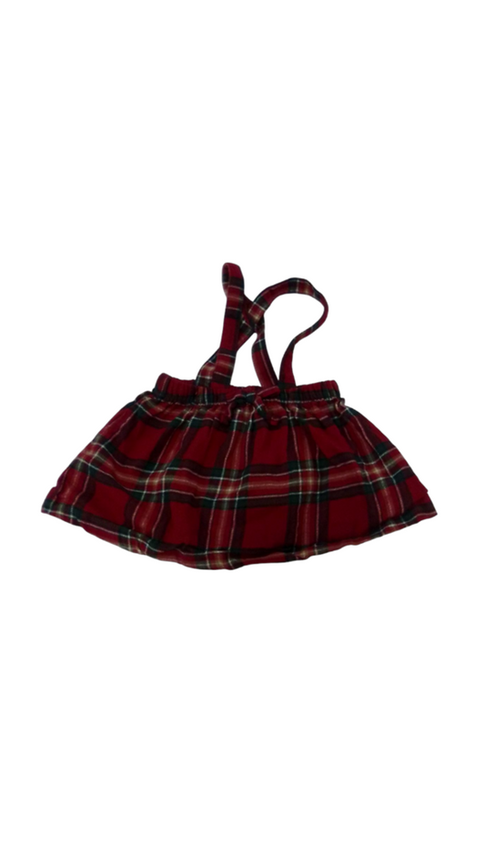 Overalls:Plaid, Girl, Size: 6m