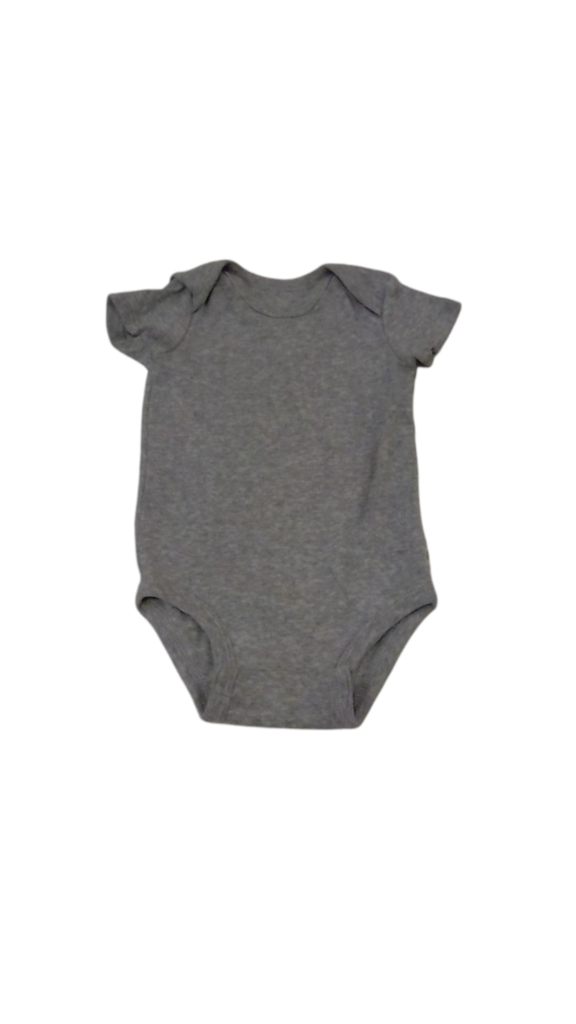 Onesie: Grey, Girl, Size: 3m