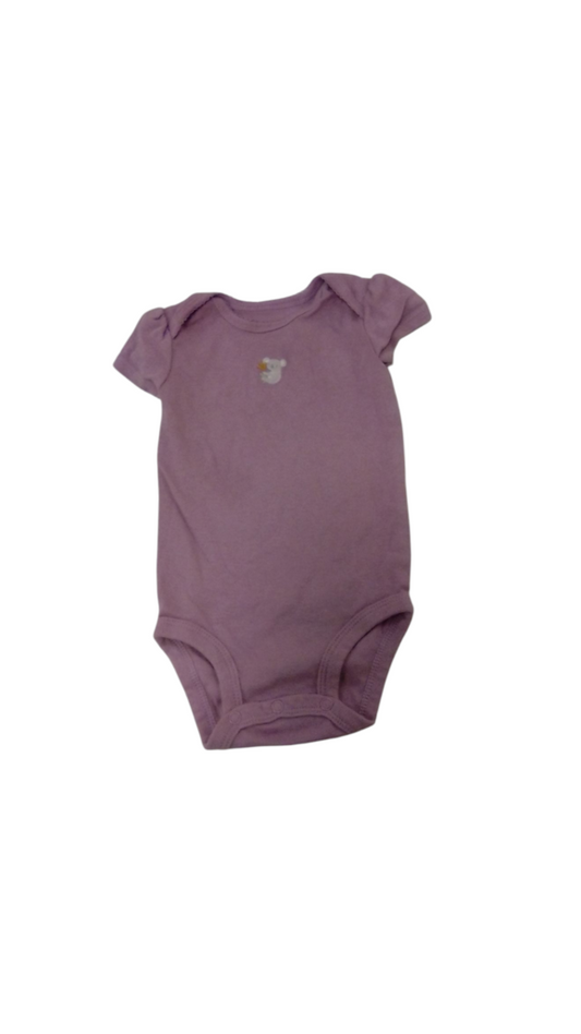 Onesie: Koala/Purple, Girl, Size: 6m
