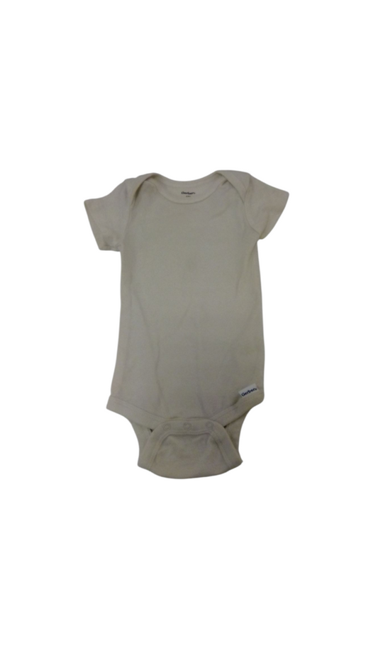 Onesie: Cream, Girl, Size: 6/9m